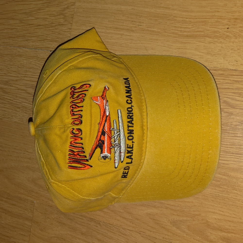 Vikings Outposts Red Lake, Canada Embroidered Logo Snapback Hat